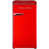 Galanz Retro Red Mini Nevera Y Congelador Compacto 93 Litros