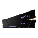 Memoria Mancer Banshee 32gb (2x16gb), Ddr4, 3200mhz Preto