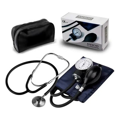 Kit Baumanómetro Aneroide Con Estetoscopio De Una Campana Color , Brazalete 23-32 Cm Tamaño Estándar Baumanómetro Aneroide Kit Con Estetoscopio De Campana | Envío gratis