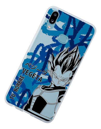 Funda Para Galaxy Dragon Ball Z Vegeta Super Saiyan Nombre