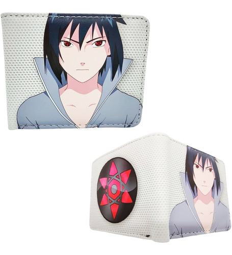 Cartera Sasuke Sharingan- Naruto - Anime - Manga - Tipo Piel