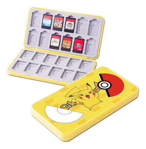Estuche Para 24 Tarjetas Pokemon Nintendo Switch/lite/oled