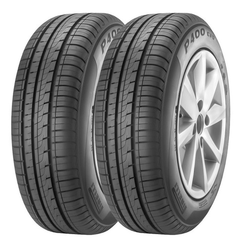 Kit 2 Neumáticos 185 60 R14 Pirelli P400 Siena Fiesta Corsa