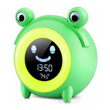 Reloj Despertador Digital Para Niños Yisun Verde