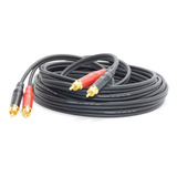 Cable Rca A Rca Amphenol Sin Ruido Profesional 100% 1,5 Mts 