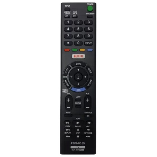 Controle Remoto P/ Tv Sony Smart Kdl-32w655d - Kdl-40r555c