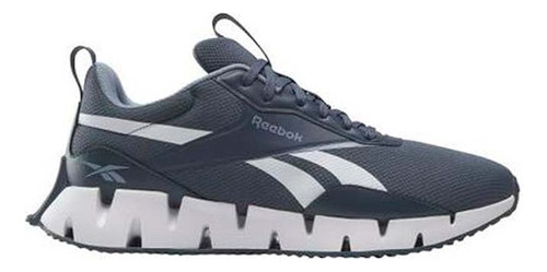 Tenis Reebok Grises/azul Para Hombre