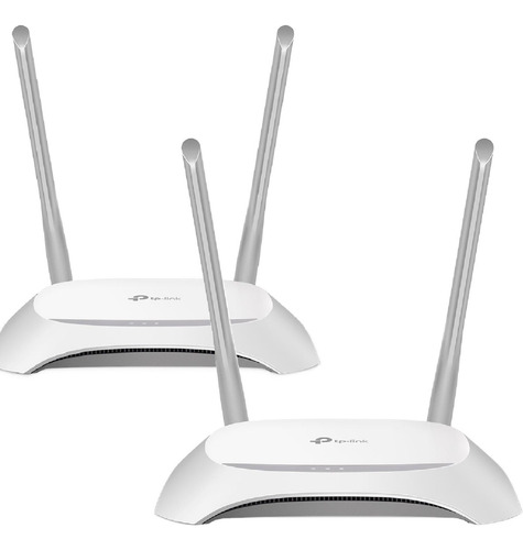 Kit 2 Router Inalambrico Tl-wr840n V5 2 Antenas Tp-link