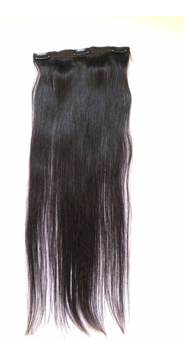 Cortina Cabello Natural 55 Cms Largo Micropeinetas Cod 5503a