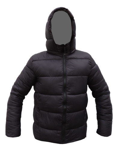 Campera Puffer Hombre Inflada Simil Pluma Liviana Termica