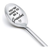 New Grandma Gifts Coffee Tea Spoons For Gigi Nana To Be Chri