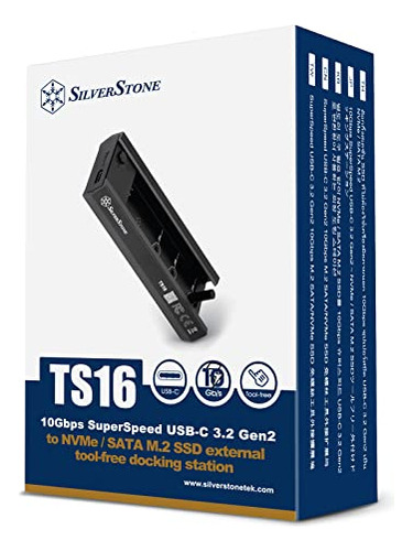 Estación De Acoplamiento Externa Ssd M.2 Sata/nvme Usb-c