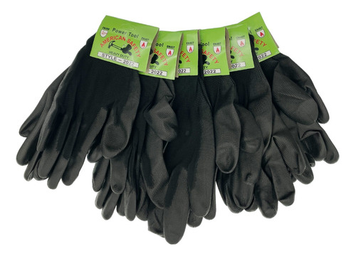 12 Pares Guantes De Trabajo Multiuso Antideslizante 101764