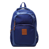 Mochila De Espalda Escolar Urbana Street Wear Lsyd 18 Pulgadas Color Azul