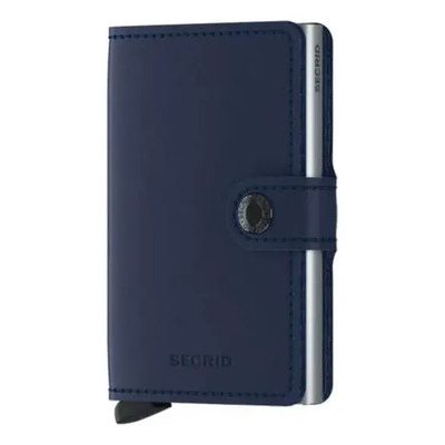 Secrid Miniwallet Original: Cartera Azul Marino, Rfid