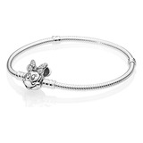 Pulsera Pandora Minnie Mouse De Disney Plata S925 Original