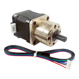 Motor Paso Paso Nema17 Reductor 1:5 17hs15-1684s-pg5 1.6a 