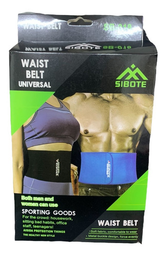 Faja Ajustable Termica Reductora Para Cintura Abdomen Unisex