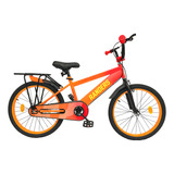 Bicicleta Infantil Naranja Rodado 20 Randers Raxtor