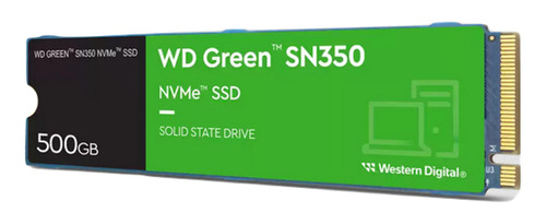Disco Solido Ssd 500 Gb Nvme Western Digital Green Sn350 