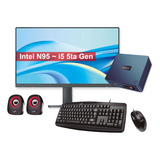 Computadora Completa Intel N5095 8gb 240gb Monitor Led 22