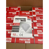 Caja Con 10 Mascarillas Protectoras Kn95 Blanca 