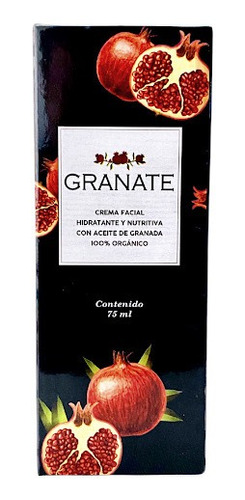 Crema Facial Hidratante Y Nutritiva Con Aceite De Granada 10