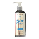 Shampoo Matizante Silver Keratin 300ml De Plasma