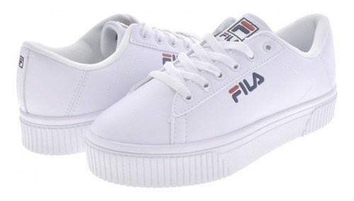 Tenis Fila 5cm 01042 125 Wht/fnavy/fred Martino  23-27 Damas