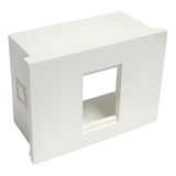 Caja De Aloje Modulo Rj45 (6929) Color Blanca