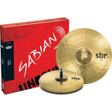 Set De Platillos Sabian Sbr - Hi-hat 13 + Crash 16 Sbr5001