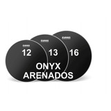 Tom Pack Evans Onyx Set Parche 12/13/16 Arenado Negro Coated