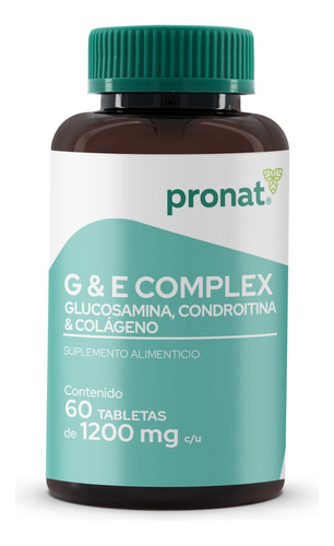 G&e Complex Glucosamina + Colágeno (60 Tabs) - Pronat