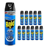 Raid Moscas Y Mosquitos  (azul) X 360 Cm3  X 12 Unidades.