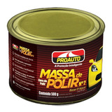 Massa De Polir Nº 2 Proauto 500g Base Água Polimento Carro