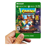 Crash Bandicoot N. Sane Trilogy Xbox Series E One 25 Dígitos