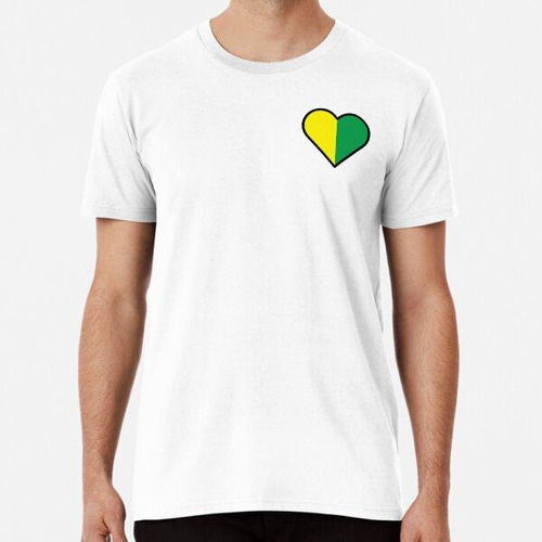 Remera Jdm Leaf Heart Symbol Bolsillo Logotipo Algodon Premi