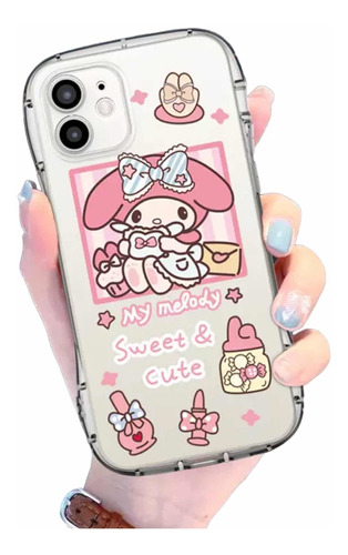 Carcasa Para iPhone Hello Kitty Y Sus Amigos 