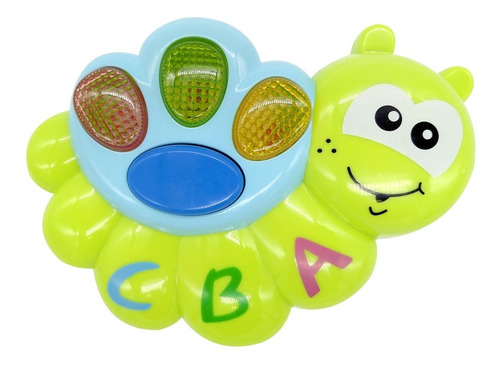 Insecto Infantil Musical Gusano Luces Y Sonido 6744 Bebe C