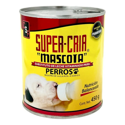 Sustituto De Leche Super Cria Mascota Para Perritos 450 Gr | Envío gratis
