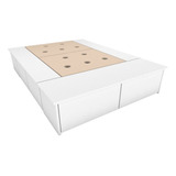 Base Box Cama 6 Cajones 2 1/2 Plazas Colchon 2,00x2,00 Mts