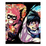 Cortinas Boku No Hero  Personalizable 