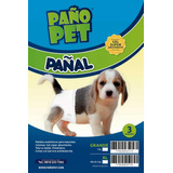 Pañal Descartable Pañopet Perro Talle L(hasta 3 Kg) X 3 Un.