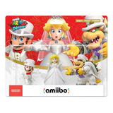 Amiibo Super Mario Odyssey Mario Peach Bowser Wedding Outfit