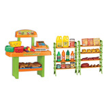 Supermercado Juguete Minimercado Nena Nene Con Accesorios !!