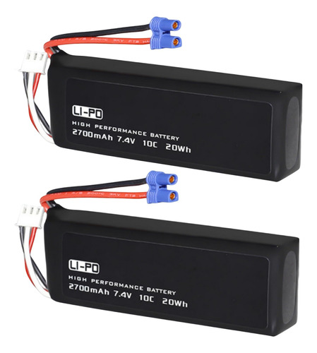 Vocti Bateria De 7.4v 2700mah 10c Para Hubsan X4 H501s H501c