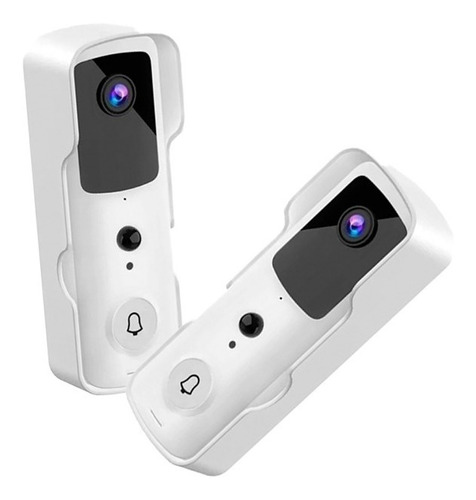 Pack X2 Camaras Timbre Wifi Audio Bidireccional Seguridad