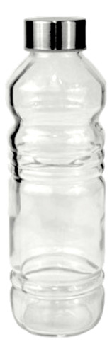 Botella De Vidrio 1.5 L Con Tapa Metálica