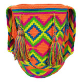 Mochilas Wayuu Originales, Diseño  Bolsos Tejidas A Mano. 