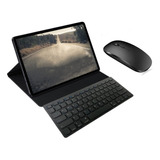 Capa Com Teclado E Mouse Bluetooth Para Tablet Positivo Q10